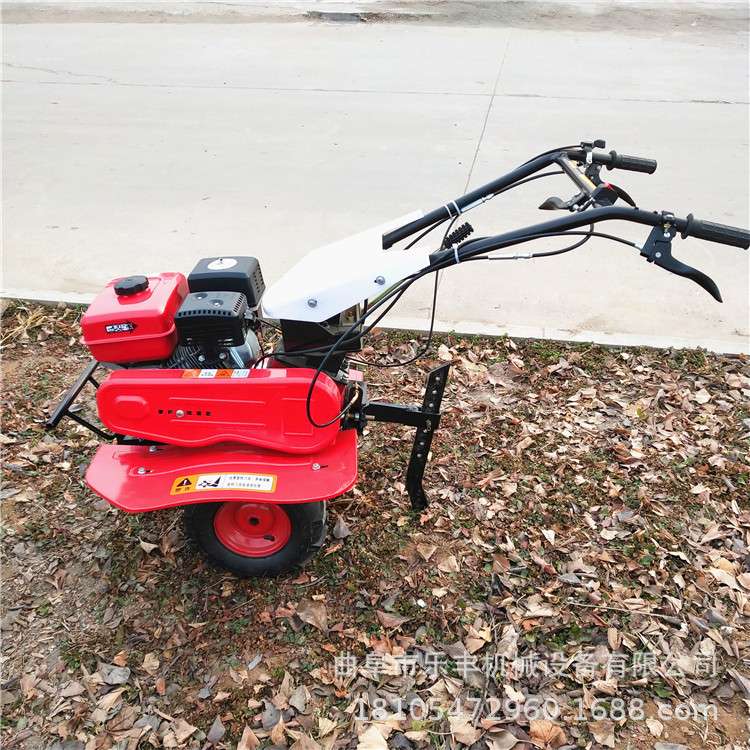 两驱两轮旋耕机图片 小型农用微耕机价格 手扶风冷柴油旋耕机