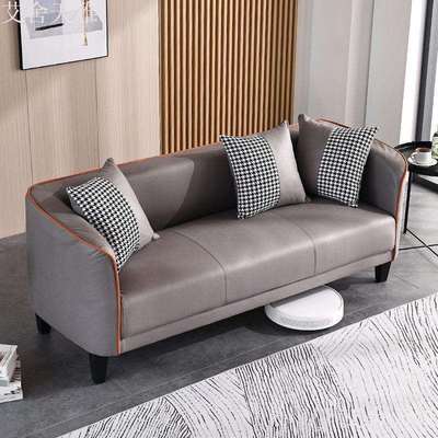 现代简约小户型沙发客厅科技布艺网红轻奢组合套装卧室双人小沙发