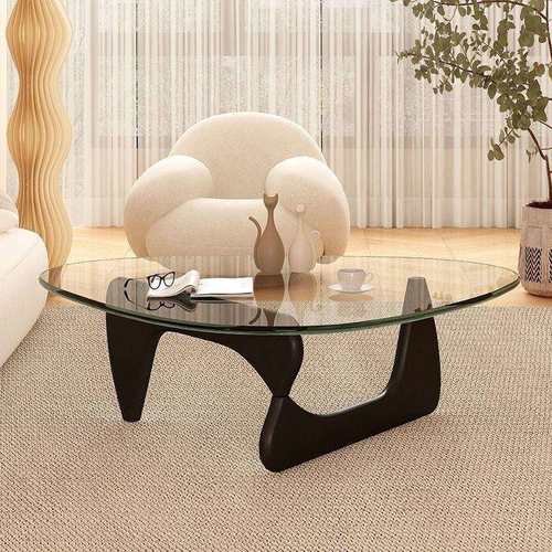 北欧意式卧室房间网红轻奢风简约现代极简桌子爆款茶几小户型