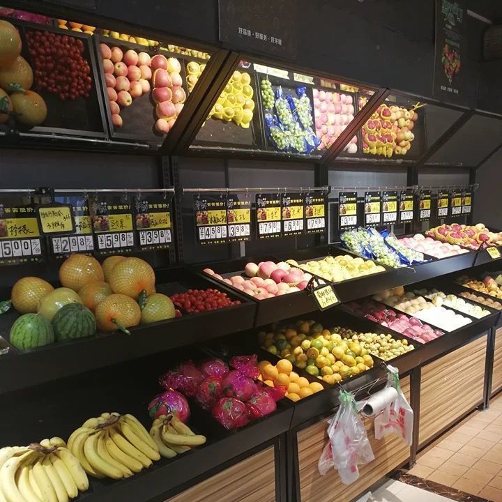 极速蔬菜货架g展示架永辉款果蔬架子中岛展示台生鲜超市卖菜店架