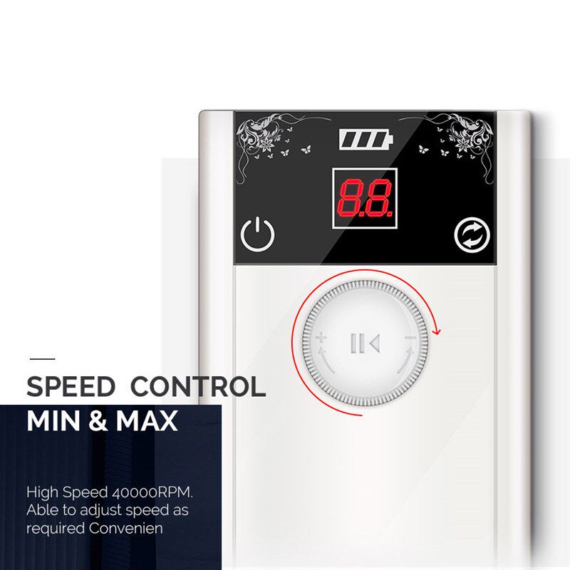 极速美甲打磨机充电卸甲机器专业级无刷电机O便携式4万转磨甲机包