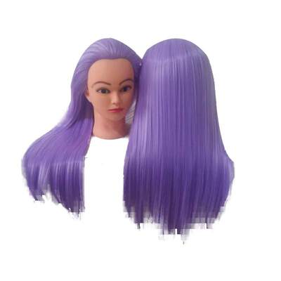 极速美发练习头模练习盘发剪发编发化妆教习头模特U头假人头假发