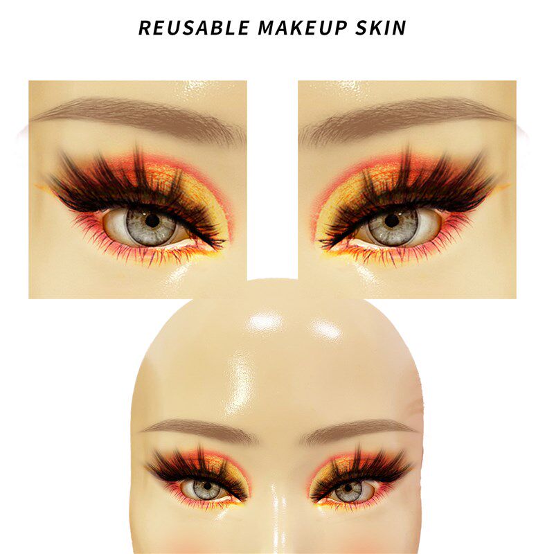 极速Makeup Face Model for Ladies Reusable PracticeV Panel Si