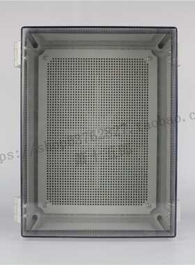 极速新款 透明 400 300 180 ABS塑料G电控箱 布线接线箱 IP67 灌