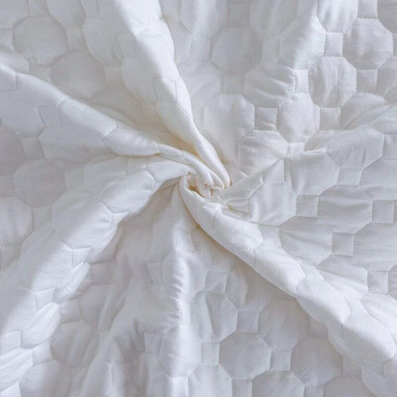 极速新酒店床上用l品布白色夹棉床垫宾馆防滑保护垫床褥软褥子床