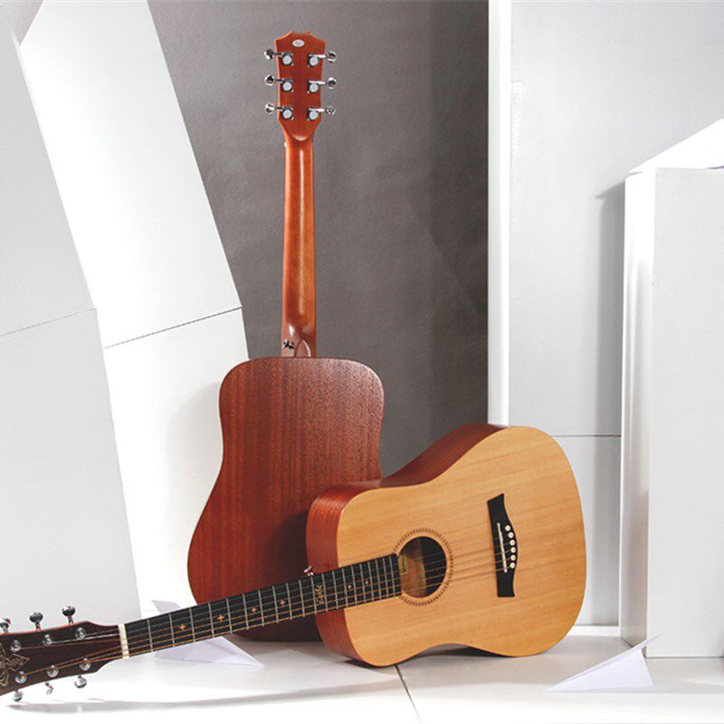 极速雅马哈音效初学者入门34寸36寸民谣单板吉他儿童X旅行单板电