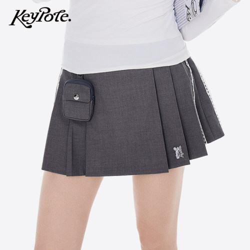 KeypoteGolf高尔夫短款百褶裙