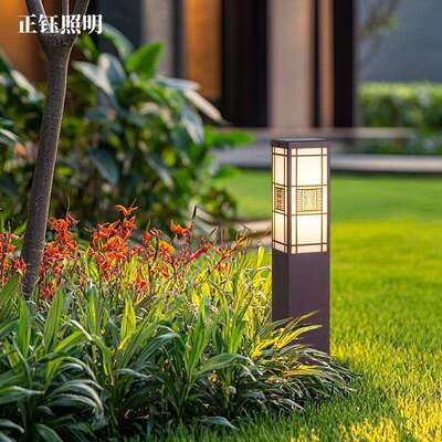 户外防水庭院景观灯不锈钢别墅花园草坪灯室外院子接电落地草地灯