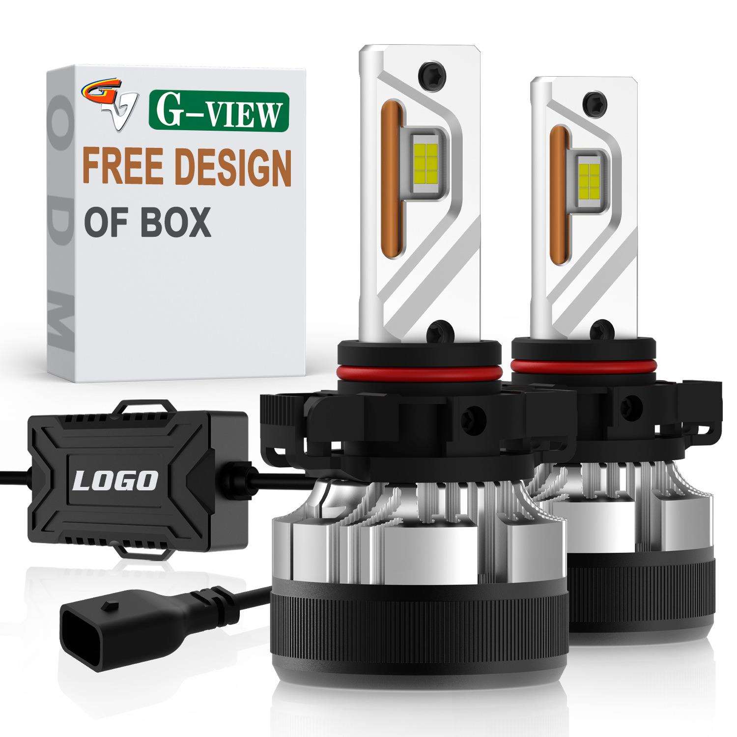 高亮直插式大功率汽车LED大灯PSX24W H4 H7 H8汽车卡车LED前照灯