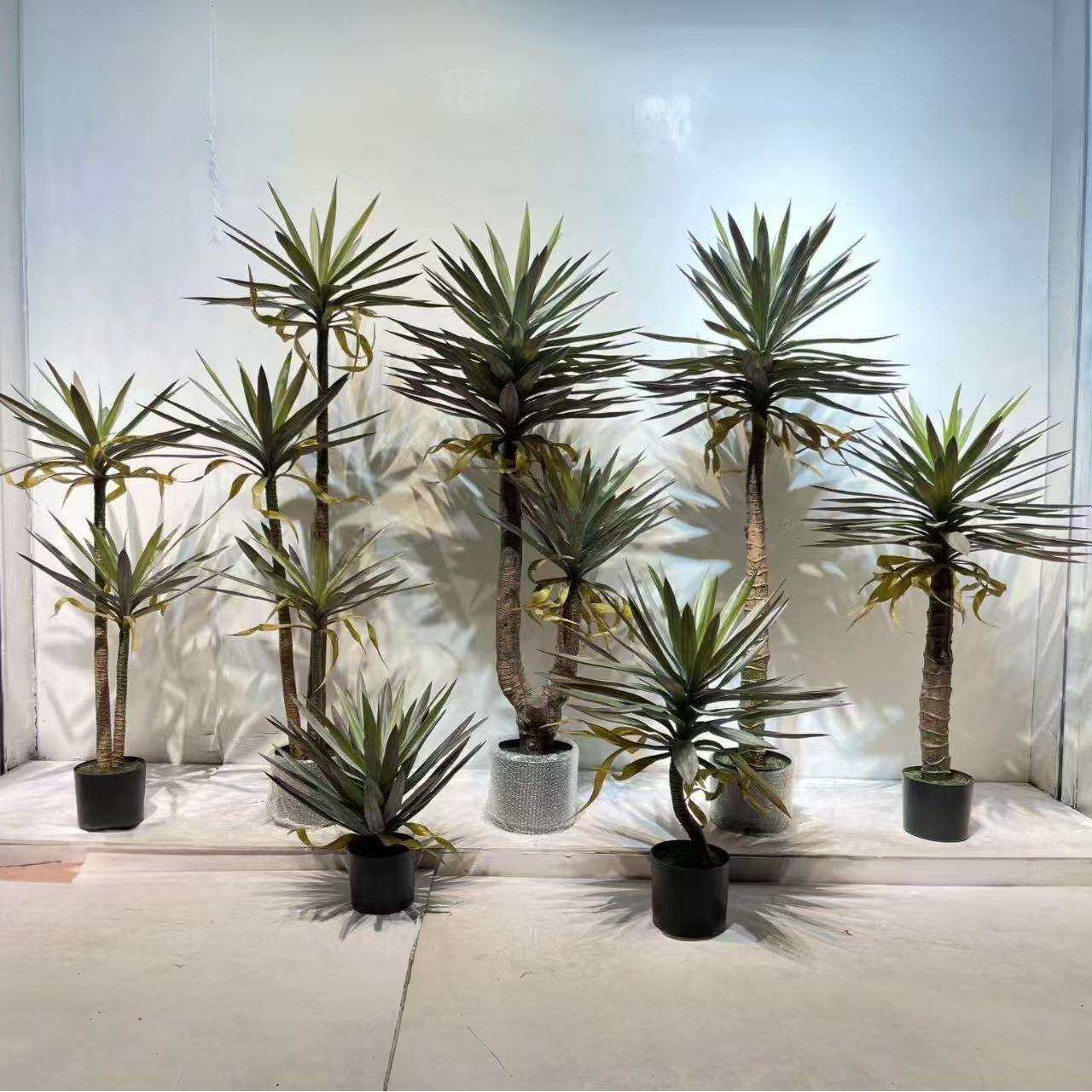 仿真绿植 落地植物 剑麻盆栽 室内客厅铁树盆景荷兰铁龙舌兰摆件