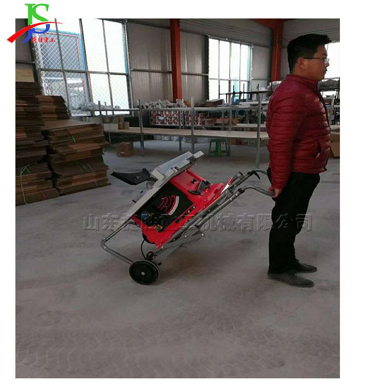 便携式木工开片锯 圆木推台锯 伸缩自如 大功率直径255mm原木锯