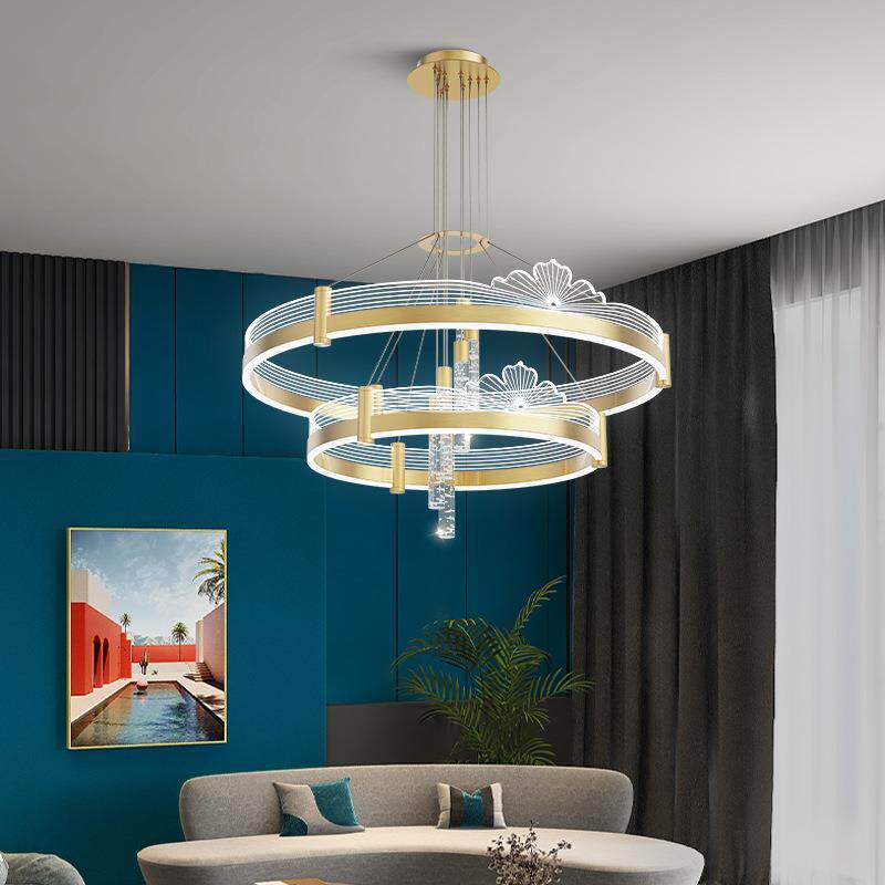 北欧新款创意餐厅客厅网红吊灯家用大气轻奢简约卧室房间灯具