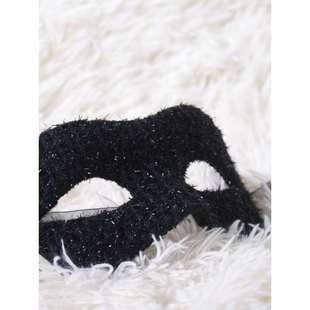 成人儿童简约半脸假面罩女神派对万圣节化妆舞会女士聚会简单面具