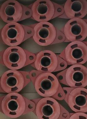 ZS515型漩涡振荡筛红色弹性震荡碗平衡块减震缓冲