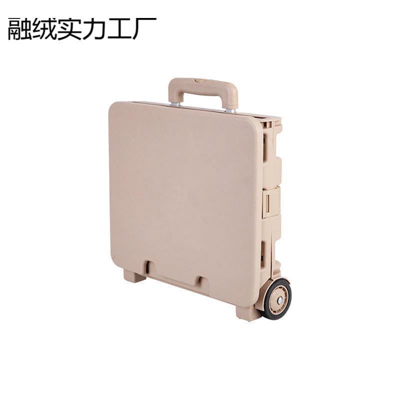 买菜小拉车超市购物小推车折叠款网红家用拿取快递手推车摆摊神器