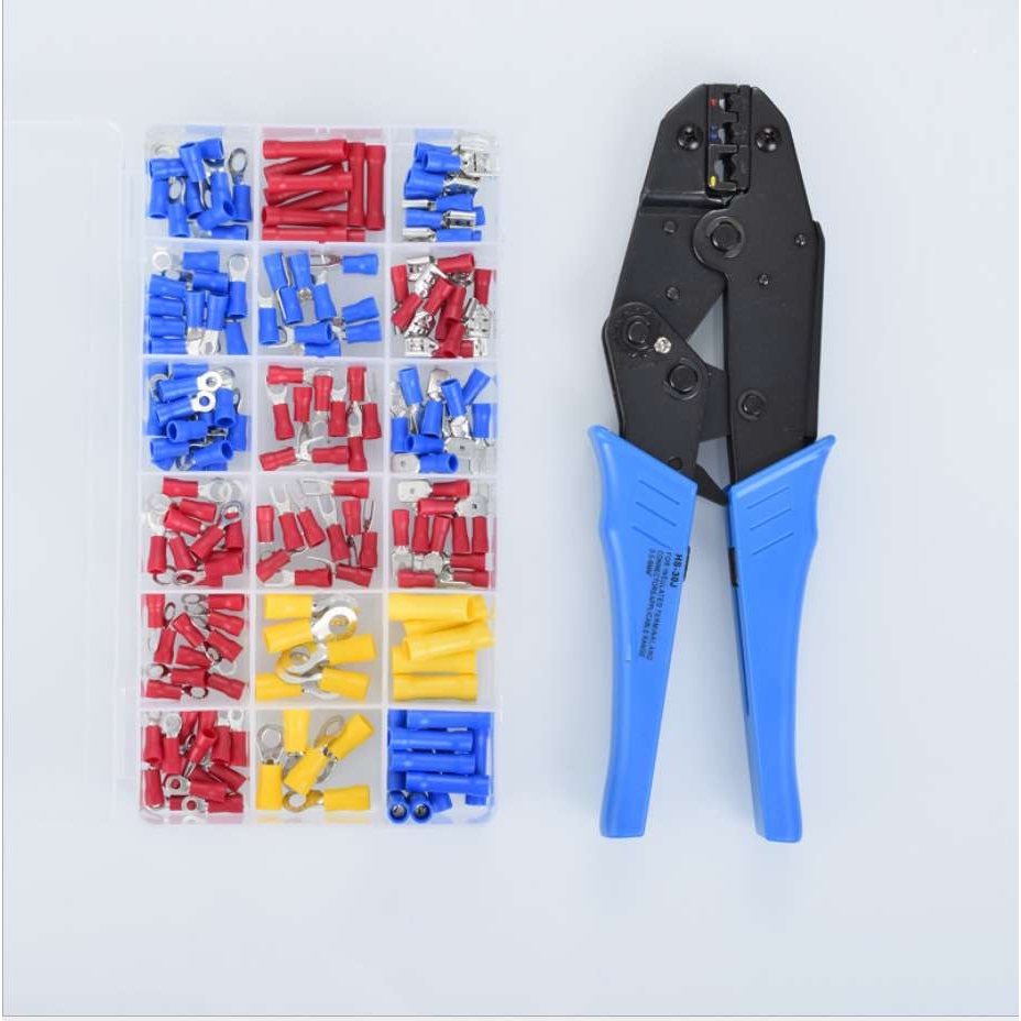 【压线钳】 175pcs预绝缘端子套装压线钳冷压钳压接钳冷压端子