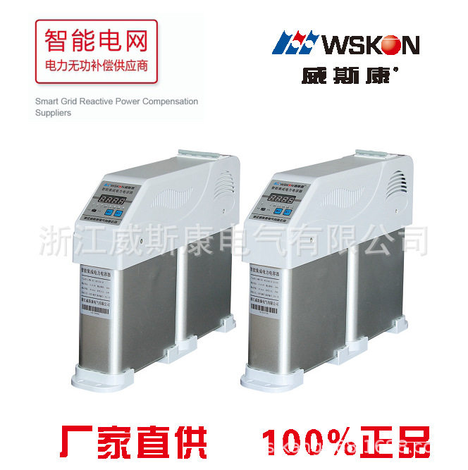 威斯康牌智能集成WSK（K）系列电力电容器 三相控制器单相