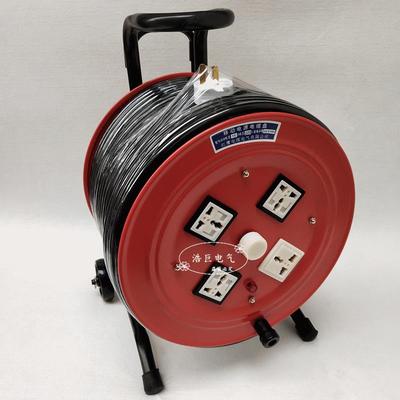 电源卷线盘LBD-YDX 3*4㎡移动线缆盘30M 50M拖线盘220V380V