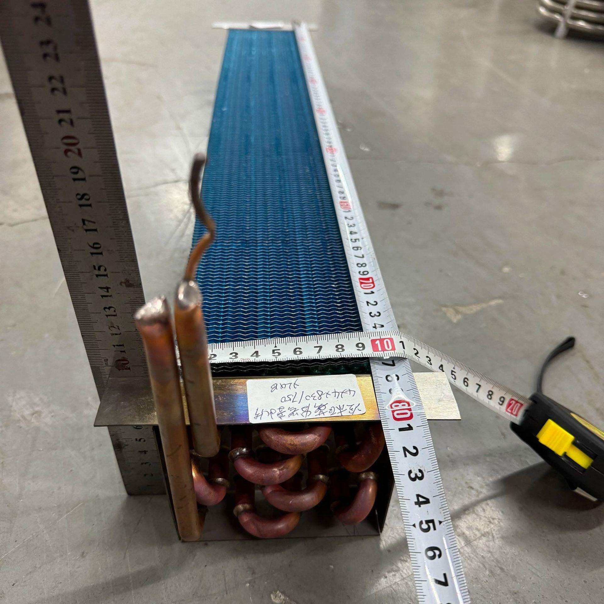 雪柜冷柜蒸发器Φ9铝片蒸发器商超冷冻冷藏玻璃展示柜翅片蒸发器