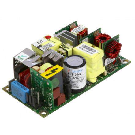 雅特生Artesyn Astec130W 2x4英寸 直流稳压开关电源 LPT104-M