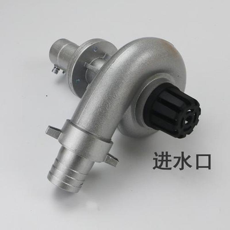 割草机水泵头割灌机除草机配件多功能通用1寸割草机专用水泵