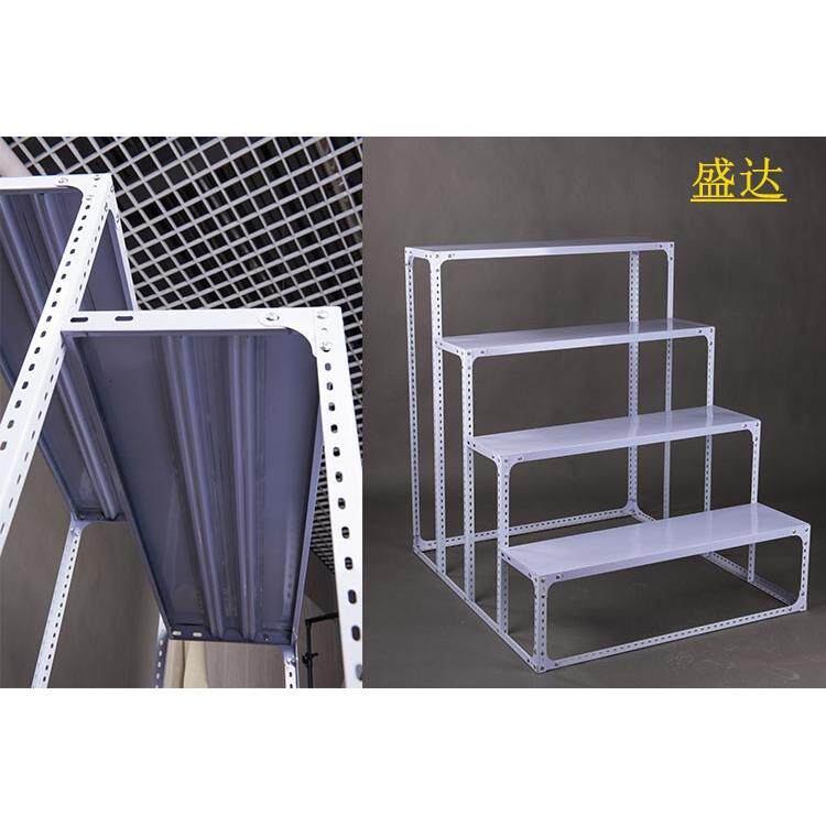 阶梯角钢花架材料落地货架组合多层置物架梯形8E7Q展示架角铁