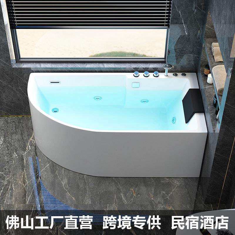 浴缸亚克力恒温冲浪按摩酒店浴缸家用洗澡浴缸日式深泡浴缸小户型