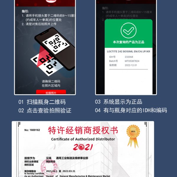 乐泰277螺丝胶水螺纹锁固剂厌氧胶水高强度耐酸碱金属专用锁固胶