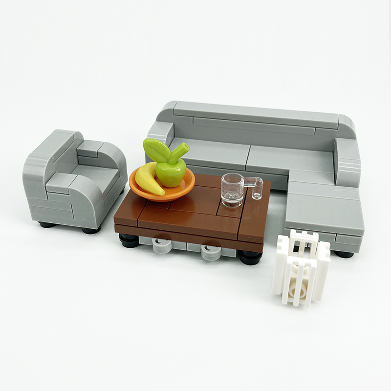 极速Compatible City MOrC Building Blocks Bricks Parts House