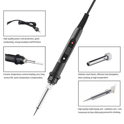 极速Soldering Iron oEUUS 0V220V 80W Digital Soldering Iron S