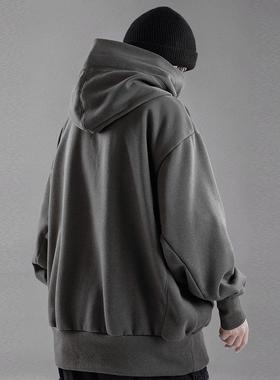 极速HOUZHOU Techwear Blacvk Hoodie Hoodies Sweatshirt with H