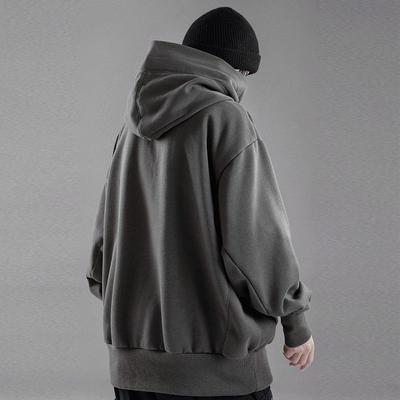 极速HOUZHOU Techwear Blacvk Hoodie Hoodies Sweatshirt with H