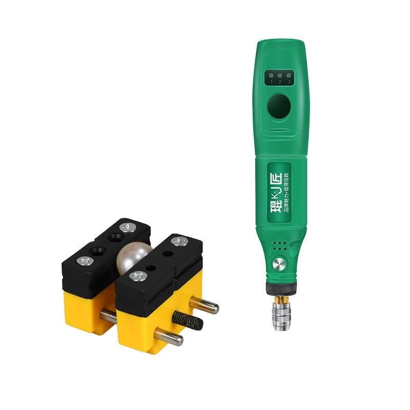 极速珍珠打孔器电动小型玉石打眼钻E孔桃核手串文玩打孔机神器钻