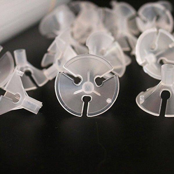极速100 Set Transparent Easy ApAply Sticks Balloon Holder Co