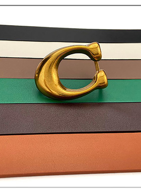 极速Fashion High Women Leather Belts Retro WaPist Strap Desi