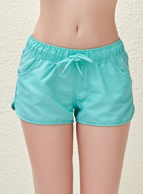 极速GAOKE New 2021 Summer Casual Shorts Women Fit SWolid Ava