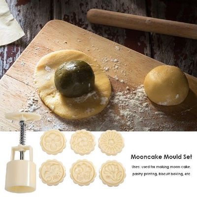 极速6 Style Festival Bakting Mold Ice Skin Mooncake Decorati