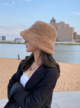 极速Fashion New lWomen Bucket Hat Vintage Spring Leopard Plu