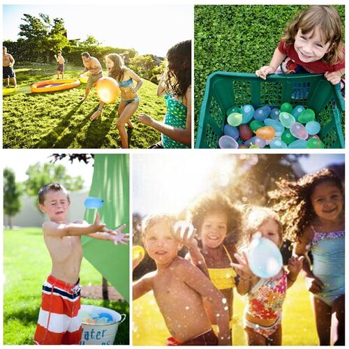 极速Water Balloons Quick EasyLateCx Water Bomb Balloons Figh