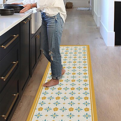 极速Kitchen mat New 2021 simpzle washable erasable mat non-s