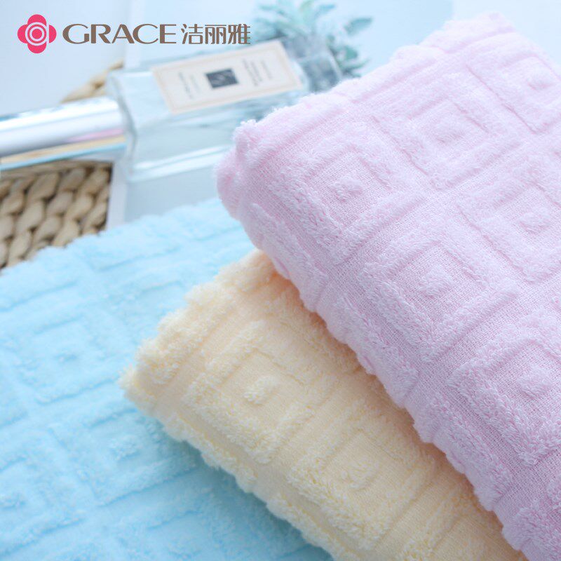 极速纯棉强吸水速m干舒适面巾 薄款柔软吸水洗脸巾男女成人毛巾
