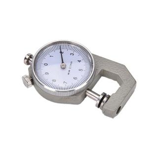 极速0-10mm Dial Thickness Gauge LDeather Paper Thickness Met