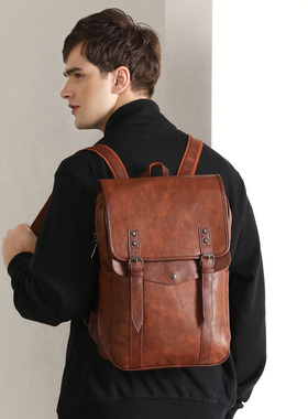 极速Multcifunctional Vintage Waterproof Backpack Men Luxury