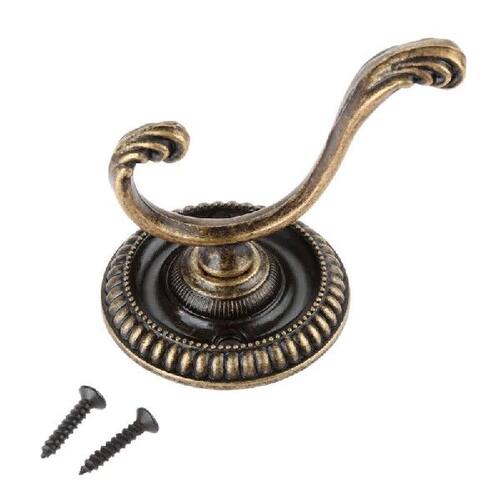 极速5Pcs Antique Door Hanger Hooks Vintage BatRhroom Wall Ha