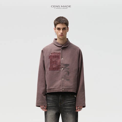 CENSMADE水洗渐变底特律工装夹克