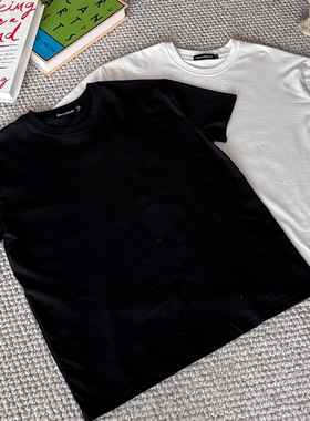 CENSMADE 索罗娜240g凉感冰感抑菌通勤正肩合身显壮暴袖短袖T恤