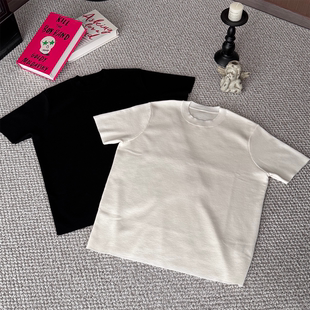 CENSMADE 50%澳洲美丽诺羊毛短袖SlimFit通勤亲肤软糯高级感奢华