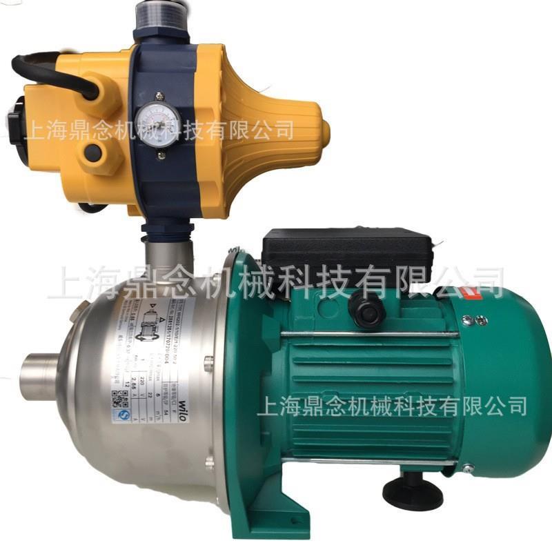 家用水井卧式不锈钢增压泵M404带水流开关0.75kw循环泵
