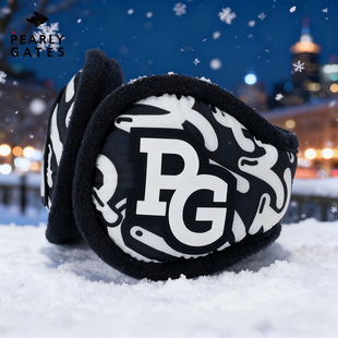PEARLY GATES高尔夫新款秋冬季男女士加绒保暖耳罩golf运动防风