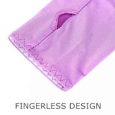 极速1pc Ice Silk Shawl Cufvf Arm Warmers Women Sun UV Protec